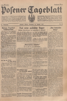 Posener Tageblatt. Jg.76, Nr. 15 (20 Januar 1937) + dod.