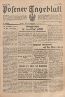 Posener Tageblatt. Jg.76, Nr. 16 (21 Januar 1937) + dod.