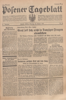 Posener Tageblatt. Jg.76, Nr. 19 (24 Januar 1937) + dod.