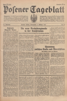 Posener Tageblatt. Jg.76, Nr. 29 (6 Februar 1937) + dod.