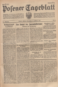 Posener Tageblatt. Jg.76, Nr. 41 (20 Februar 1937) + dod.