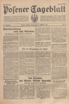 Posener Tageblatt. Jg.76, Nr. 45 (25 Februar 1937) + dod.
