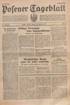 Posener Tageblatt. Jg.76, Nr. 46 (26 Februar 1937) + dod.