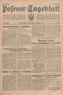 Posener Tageblatt. Jg.76, Nr. 47 (27 Februar 1937) + dod.