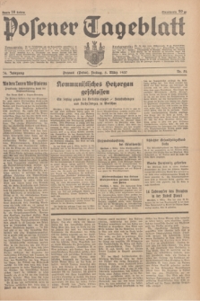 Posener Tageblatt. Jg.76, Nr. 52 (5 März 1937) + dod.