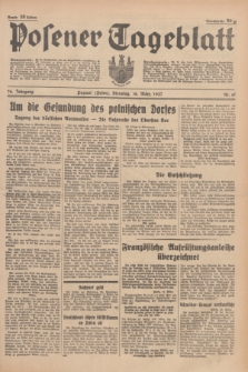 Posener Tageblatt. Jg.76, Nr. 61 (16 März 1937) + dod.