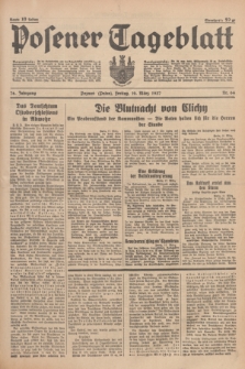 Posener Tageblatt. Jg.76, Nr. 64 (19 März 1937) + dod.