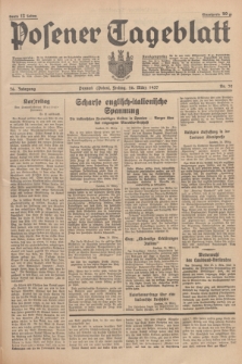 Posener Tageblatt. Jg.76, Nr. 70 (26 März 1937) + dod.