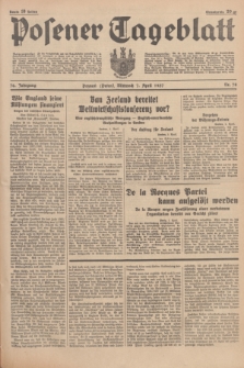 Posener Tageblatt. Jg.76, Nr. 78 (7 April 1937) + dod.