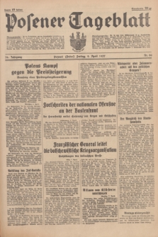 Posener Tageblatt. Jg.76, Nr. 80 (9 April 1937) + dod.