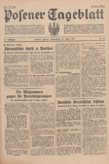 Posener Tageblatt. Jg.76, Nr. 81 (10 April 1937) + dod.