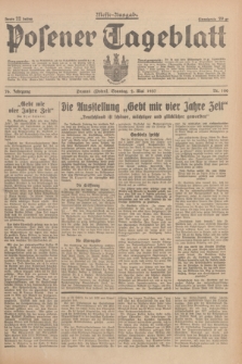 Posener Tageblatt. Jg.76, Nr. 100 (2 Mai 1937) + dod.