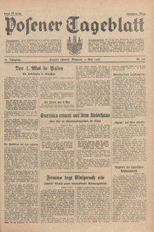 Posener Tageblatt. Jg.76, Nr. 101 (5 Mai 1937) + dod.