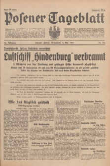 Posener Tageblatt. Jg.76, Nr. 103 (8 Mai 1937) + dod.