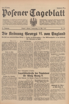 Posener Tageblatt. Jg.76, Nr. 107 (13 Mai 1937) + dod.