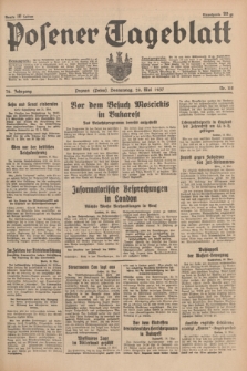 Posener Tageblatt. Jg.76, Nr. 112 (20 Mai 1937) + dod.
