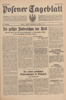 Posener Tageblatt. Jg.76, Nr. 114 (22 Mai 1937) + dod.