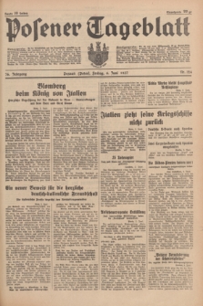 Posener Tageblatt. Jg.76, Nr. 124 (4 Juni 1937) + dod.