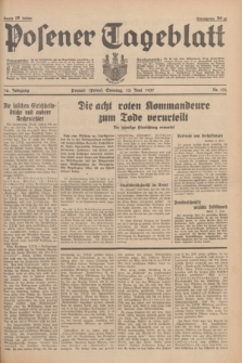 Posener Tageblatt. Jg.76, Nr. 132 (13 Juni 1937) + dod.