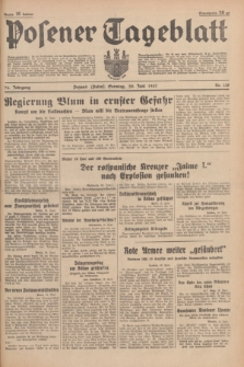 Posener Tageblatt. Jg.76, Nr. 138 (20 Juni 1937) + dod.