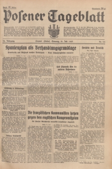 Posener Tageblatt. Jg.76, Nr. 161 (18 Juli 1937) + dod.