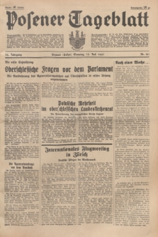 Posener Tageblatt. Jg.76, Nr. 167 (25 Juli 1937) + dod.