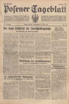Posener Tageblatt. Jg.76, Nr. 170 (29 Juli 1937) + dod.