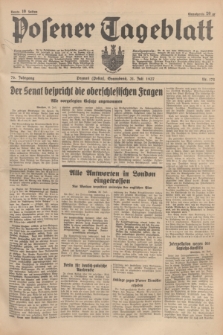 Posener Tageblatt. Jg.76, Nr. 172 (31 Juli 1937) + dod.