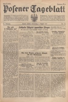 Posener Tageblatt. Jg.76, Nr. 176 (5 August 1937) + dod.