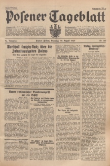 Posener Tageblatt. Jg.76, Nr. 180 (10 August 1937) + dod.