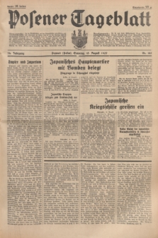 Posener Tageblatt. Jg.76, Nr. 185 (15 August 1937) + dod.