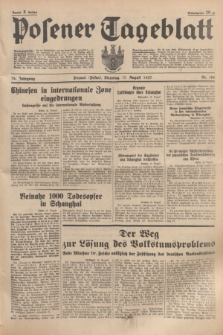 Posener Tageblatt. Jg.76, Nr. 186 (17 August 1937) + dod.
