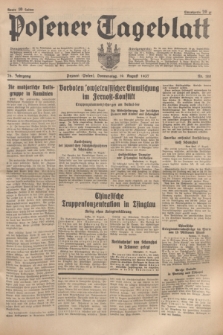 Posener Tageblatt. Jg.76, Nr. 188 (19 August 1937) + dod.