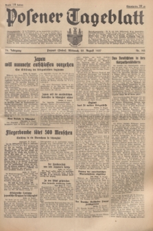 Posener Tageblatt. Jg.76, Nr. 193 (25 August 1937) + dod.