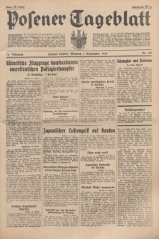 Posener Tageblatt. Jg.76, Nr. 199 (1 September 1937) + dod.