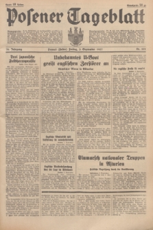 Posener Tageblatt. Jg.76, Nr. 201 (3 September 1937) + dod.