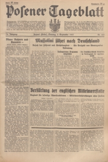 Posener Tageblatt. Jg.76, Nr. 203 (5 September 1937) + dod.