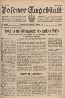 Posener Tageblatt. Jg.76, Nr. 228 (5 Oktober 1937) + dod.