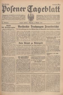 Posener Tageblatt. Jg.76, Nr. 229 (6 Oktober 1937) + dod.