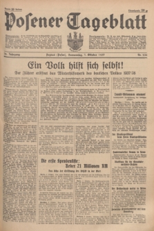 Posener Tageblatt. Jg.76, Nr. 230 (7 Oktober 1937) + dod.