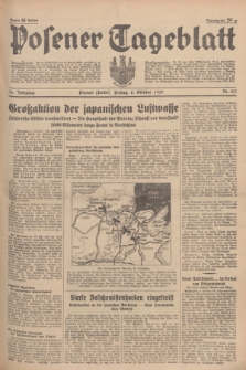 Posener Tageblatt. Jg.76, Nr. 231 (8 Oktober 1937) + dod.