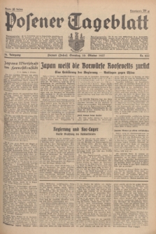 Posener Tageblatt. Jg.76, Nr. 233 (10 Oktober 1937) + dod.