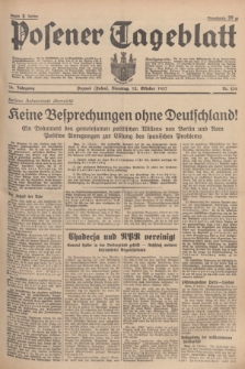 Posener Tageblatt. Jg.76, Nr. 234 (12 Oktober 1937) + dod.