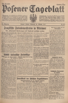 Posener Tageblatt. Jg.76, Nr. 241 (20 Oktober 1937) + dod.