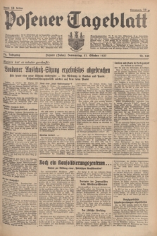 Posener Tageblatt. Jg.76, Nr. 242 (21 Oktober 1937) + dod.