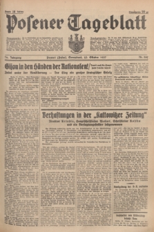 Posener Tageblatt. Jg.76, Nr. 244 (23 Oktober 1937) + dod.