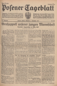 Posener Tageblatt. Jg.76, Nr. 252 (3 November 1937) + dod.
