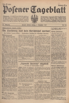 Posener Tageblatt. Jg.76, Nr. 254 (5 November 1937) + dod.