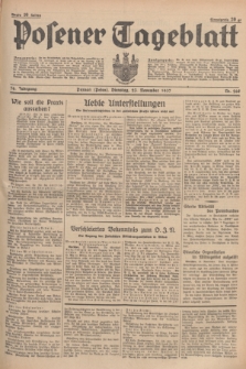 Posener Tageblatt. Jg.76, Nr. 268 (23 November 1937) + dod.