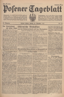 Posener Tageblatt. Jg.76, Nr. 271 (26 November 1937) + dod.
